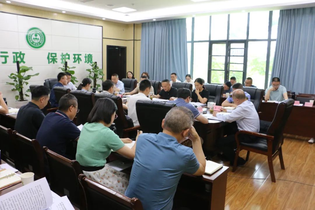 瀘州市生態(tài)環(huán)境局召開2025年第二季度全市生態(tài)環(huán)保資金項(xiàng)目管理工作會(huì)